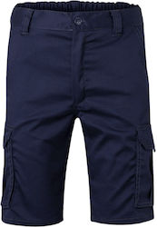 Velilla Βερμούδα Εργασίας Navy Μπλε
