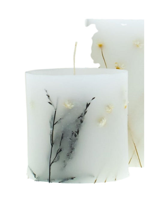 Kerino Duftkerze Botanical Candle - Natural Flower Blossoms 7cm - 7cm Nachtkerze 200gr