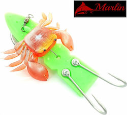 Marlin Artificial Bait Octopuses Fluorescent 130gr