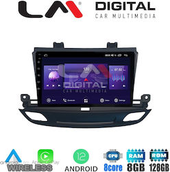 LM Digital Car-Audiosystem für Opel Abzeichen 2018+ (Bluetooth/USB/WiFi/GPS/Apple-Carplay)