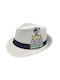 Children's hat Suitcase - White