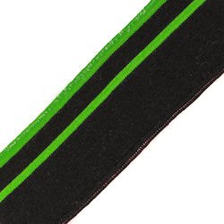 Vostex Nähzubehör Ripp Strick Schwarz 2 Gr Fluo...