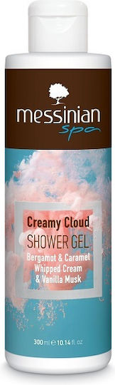 Messinian Spa Creamy Cloud Bubble Bath Gel with Shea Butter & Vanilla Scent 300ml
