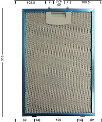 MultiHome Метален Филтър 31.6x27.8см MultiHome Метален Филтър 31.6x27.8см