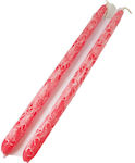 Easter Candle Round candle Red