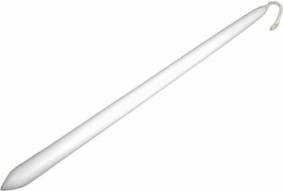 Easter Candle Round White