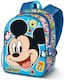 Disney Mickey Σχολική Τσάντα Πλάτης Δημοτικού Πολύχρωμη
