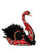 Christmas Plush Figure Swan Height 53cm