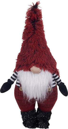 Weihnachtliche Plüsch Figur Zwerge Rot Höhe 55cm