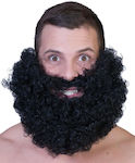 Mustach / Beard for Carnival in Black color