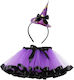 Carnival Skirt Purple for Halloween 1pcs