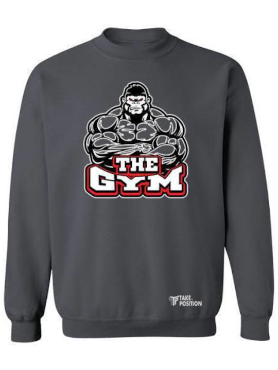 Takeposition Gym Sweatshirt White