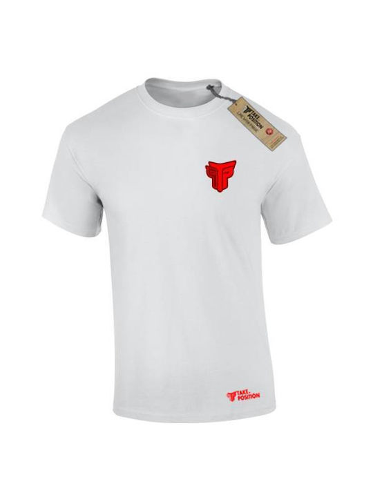 Takeposition T-shirt Small σε Κόκκινο χρώμα