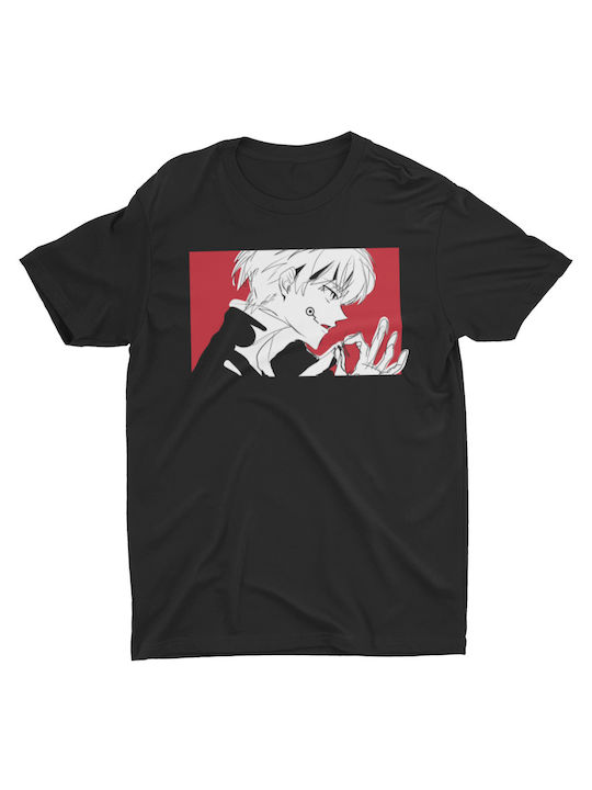 T-shirt Jujutsu Kaisen σε Μαύρο χρώμα