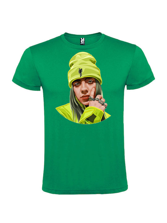 Tshirtakias Tricou Billie Eilish Verde