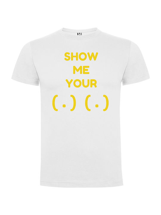 Tshirtakias T-shirt Your σε Λευκό χρώμα