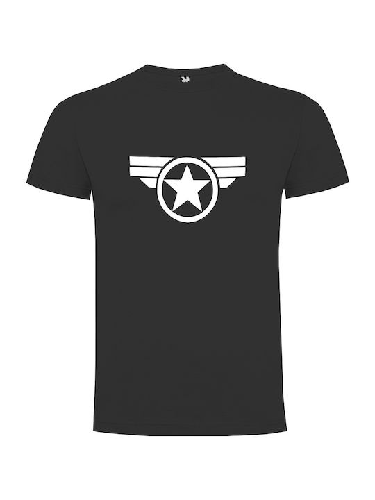 Tshirtakias T-shirt Logo σε Μαύρο χρώμα
