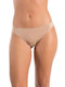 A.A UNDERWEAR Cotton Women's Brazil Seamless Beige