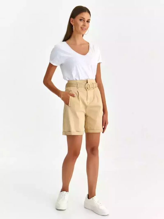 Make your image Women's Shorts Beige