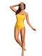 One piece swimsuit Yellow Molly 02