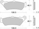 Braking Motorcycle Brake Pads Front for Aprilia Pegaso 650 Yamaha XT 660