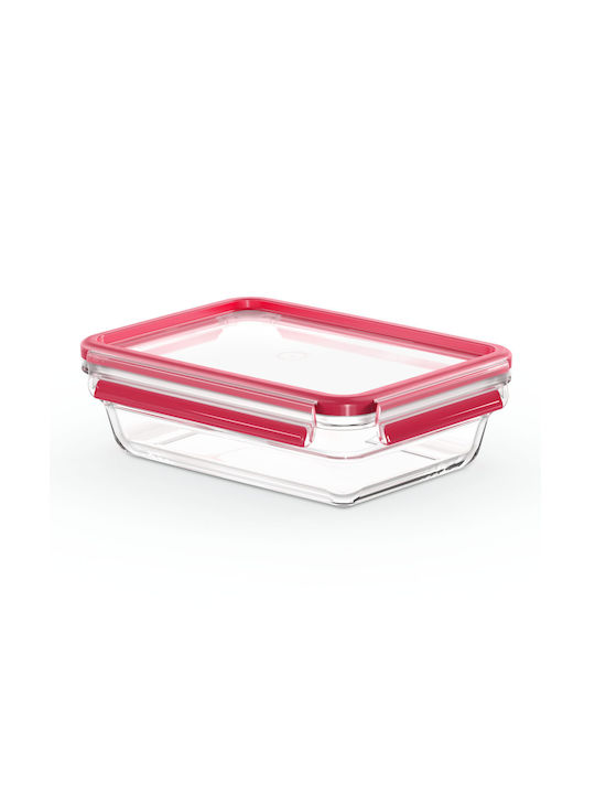 Emsa Glass Lunch Box Transparent 16.7x16.7cm