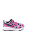 Pre Noosa Tri 15 PS Kids Sports Shoes Running with Hoop & Loop Closure Hot Pink / Lilac Hint