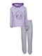 Kinder Sweatpants Set - Jogginganzug Flieder 2Stück