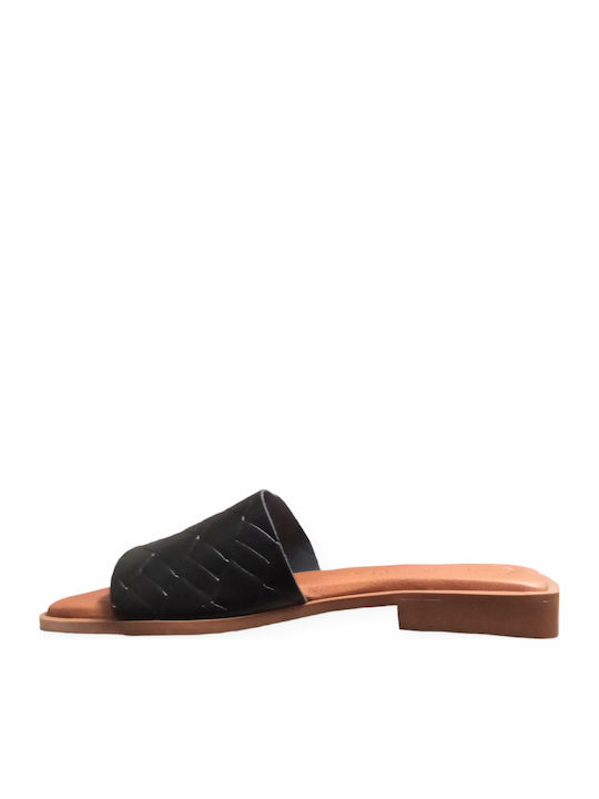 Eva Frutos Leder Flache Sandalen für Damen Anat...