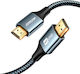 Joyroom HDMI 2.0 Premium High Speed 4K 60Hz HDR Geflochtenes HDMI-Kabel HDMI-Stecker - HDMI-Stecker 2m Grau