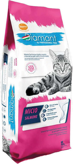 Cennamo Diamant Premium Miciο Dry Food for Adult Cats with Salmon 15kg