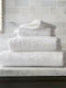 Lino Home Πετσέτα Χεριών Solid 30x50εκ. Λευκή Βάρους 600gr/m²
