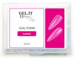 GEL.IT.UP Almond Forme Forme duble 120buc 70070082