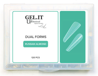 GEL.IT.UP Russian Almond Formen Doppelte Formulare 120Stück 70070081