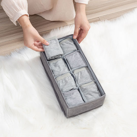 Smart Travel Υφασμάτινο Organizer Συρταριών για Εσώρουχα / Ρούχα σε Ροζ Χρώμα 32x16x9cm