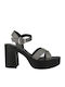 Leather Sandals Gray