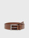 Herren Gürtel Leder Camel