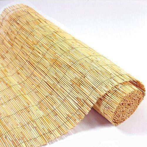 Bambuszaun mit Ganzes Schilf Bambus 1x3m