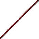Vostex Lace Polyester Round Burgundy