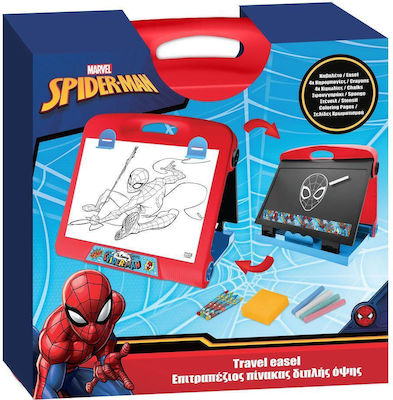 Διακάκης Spiderman Πίνακας Μαρκαδόρου / Μαυροπίνακας Διπλής Όψης