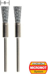 Proxxon 28955 Perie metalică pentru găurit 8mm Set 2buc