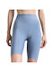 Lismina Frauen Fahrrad Leggings Blau