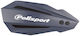 Polisport Motorcycle Protective Hand Guards in Gray Colour