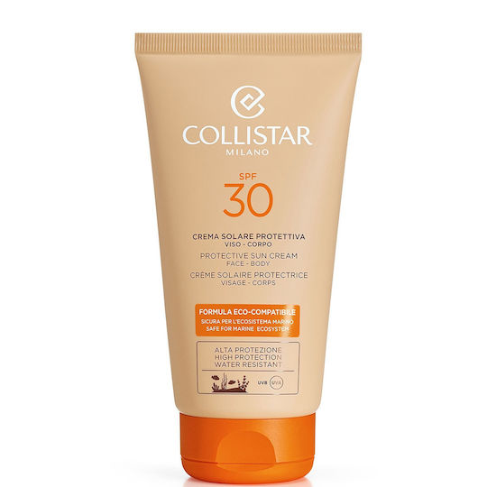 Collistar Protective Αδιάβροχη Αντηλιακή Κρέμα Προσώπου και Σώματος SPF30 150ml