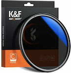 K&F Concept Multi-Coated Circular Polarizer Slim Filtru CPL Cu diametrul 58mm cu acoperire MC pentru obiective foto