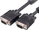 Kabel VGA-Stecker - VGA-Stecker Schwarz 1.8m (04.001.0386)