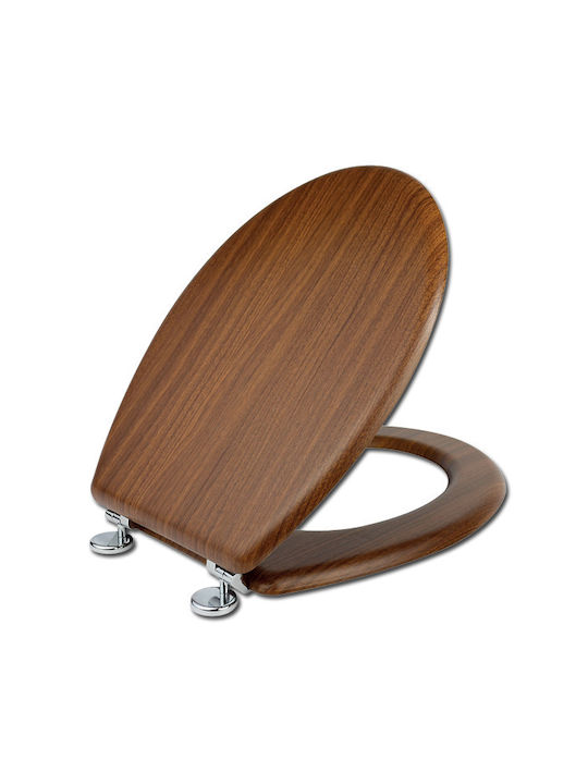 Wooden Toilet Seat Brown 40cm