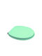 Wooden Toilet Seat Green 42-45cm