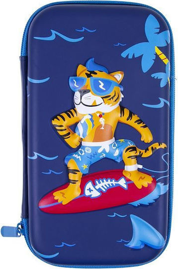 TIGER Federmäppchen Zylinderförmig Mehrfarbig