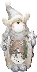 ECD Germany Illuminated Plastic Reindeer White